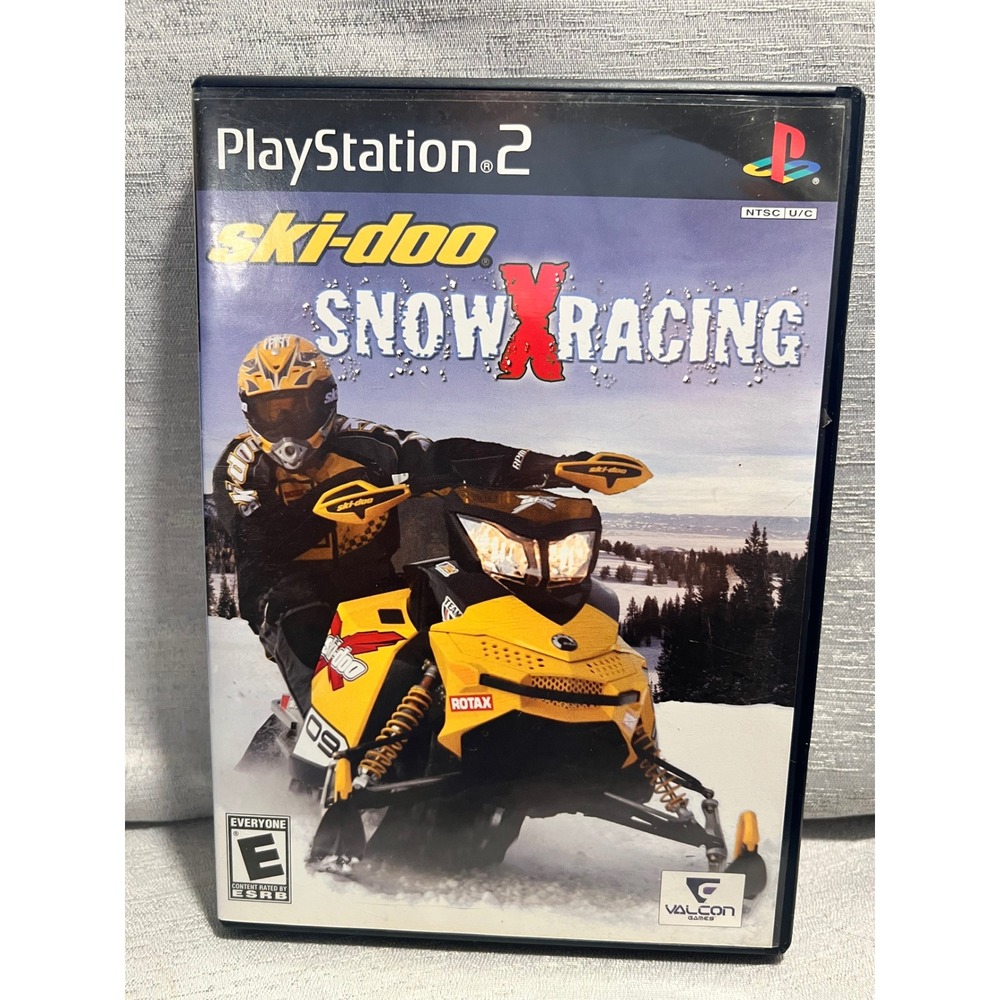 Ski-Doo Snow X Racing Sony PlayStation 2 PS2 Game CIB Complete Valcon Games